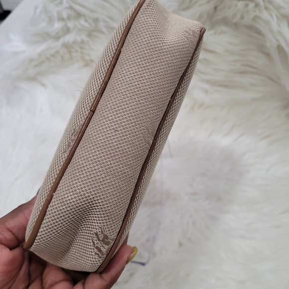 🔹️BURBERRY🔹️  VINTAGE COSMETIC PURSE POUCH IN EUC ✨️🍍 - Picture 8 of 11